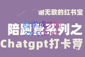 谢无敌·ChatGPT打卡营，教你更好地使用ChatGPT来提高工作效率