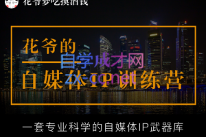 花爷的自媒体IP训练营【14期】（更新2023年3月）