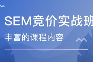 艾课网SEM课程，共二十多套