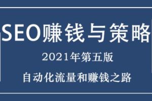 暴疯·SEO赚钱与策略培训2021年5.0最新版，价值1800元