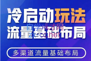 多多飞翔·拼多多冷启动破除付费流量系列玩法课，价值1480元