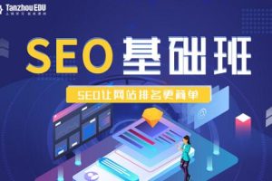 潭州SEO基础班+SEO优化运营班，价值5080元