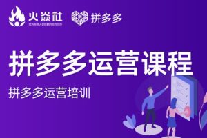 HYS拼多多运营课程，价值3500元