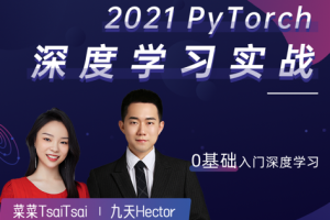 2021PyTorch深度学习实战，价值1799元