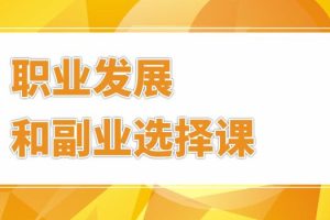 村西边老王·职业发展和副业选择课，价值399元