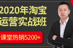 裕乐教育杰克：2020年淘宝运营电商实战操作