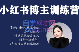 故里小姐·小红书博主训练营（第5期)，价值1699元