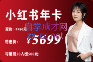 夏九九·小红书学习年度训练营（2022年），价值5699元