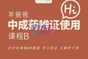 羊爸爸中成药辨证使用【课程B】