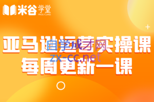 米谷学堂·亚马逊运营实操课（每周更新）