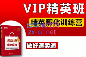 速卖通VIP课程-精英班，价值5880元