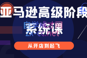 八方学院·亚马逊高阶段系统课，价值2999元