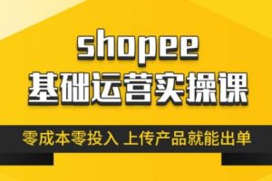 林超《跨境Shopee基础运营实操课》