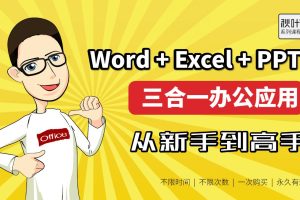 一课搞定Office，高效工作不加班 秋叶三合一