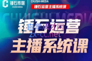 锤石传媒·2023运营主播系统课+文全老师直播（两套），价值6800元