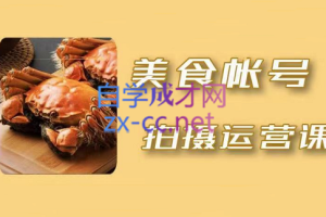 摄影钢·美食账号拍摄运营系列课，价值1680元