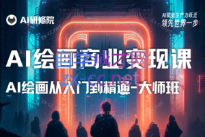 AI研修院·AI绘画商业研修班-训练营