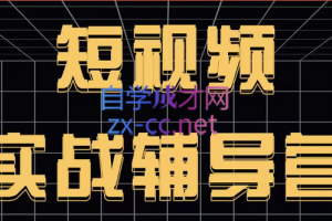 达人队长·短视频实战辅导营，价值399元