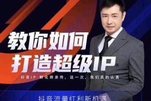 大齐老师·教你如何打造超级IP特训营，价值999元