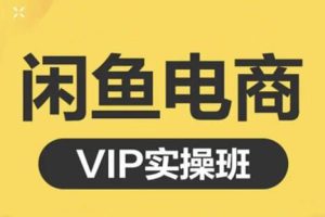 鱼客·闲鱼电商零基础入门到进阶VIP实战课程