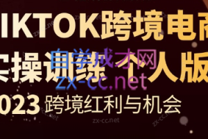 飞鱼跨境·2023TikTok达人实操训练（个人版）