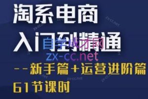 拿铁·淘宝电商入门到精通（新手篇+运营篇）