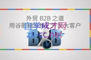 麦克王·外贸B2B大客户开发转化全流程