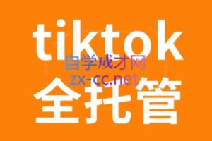 TikTok跨境电商全托管运营模式精品课