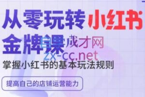 王导主·小红书电商运营实操课