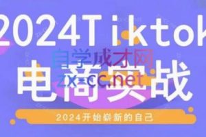 Charge老师·2024TikTok电商实战课