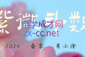 月小澄·2024紫微斗数春季班