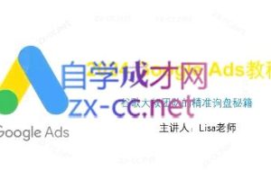 谷歌大叔·2024Google Ads教程