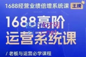 林一电商圈子·1688高阶运营系统课