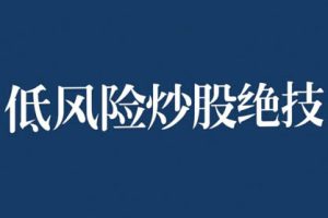 张月老师·2024低风险股票实操营（更新11月）