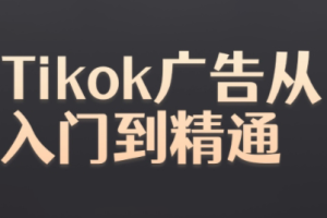 黄老师·Tiktok Ads实操教程