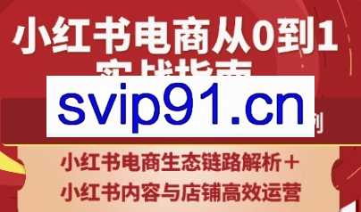 天诺老吴·2025小红书电商全链路运营