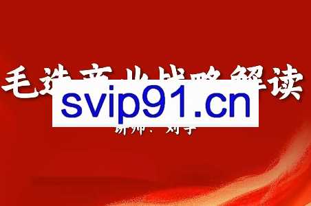 刘宇·毛选商业战略解读