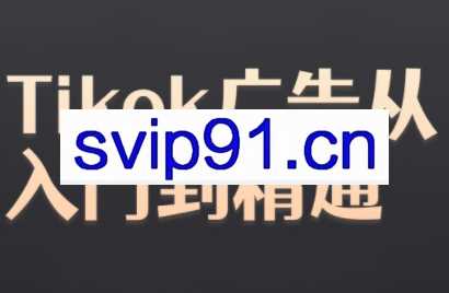 黄老师·Tiktok Ads实操教程