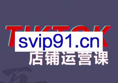 万老师·2024TikTok小店运营课程