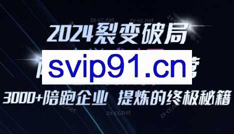马老师·2024裂变破局两天线上训练营