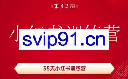 秋叶·小红书训练营（42期）