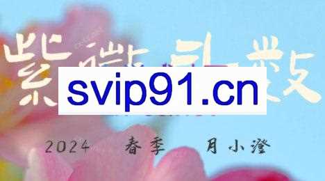 月小澄·2024紫微斗数春季班