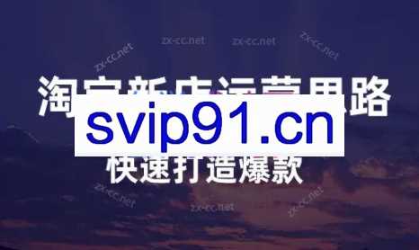 大海·淘宝打造爆款系统运营课