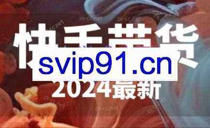 快手带货（2024最新）