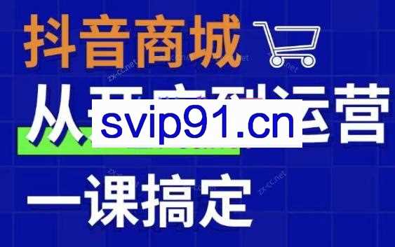 小马哥·抖音商城实战训练营抖店实操运营课（更新3.0）