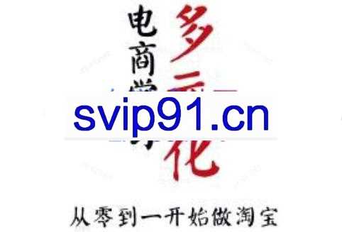 六邦电商·淘宝VIP会员课程（更新24年4月）