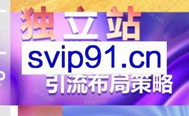 独立站入门&多渠道引流布局策略