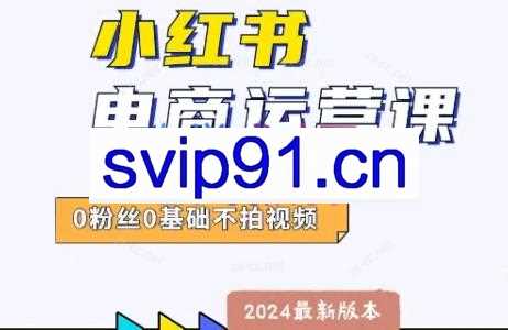 达哥·小红书电商运营（2024版）