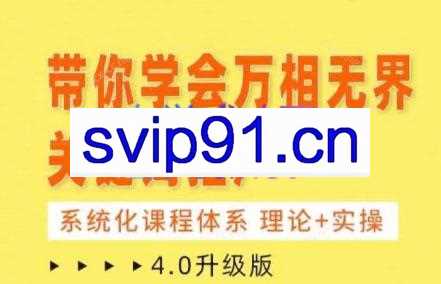 震宇老师·无界直通车实操系统课程（4.0）