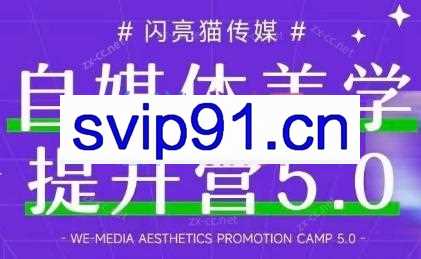 谢无敌闪亮猫自媒体美学提升营5.0